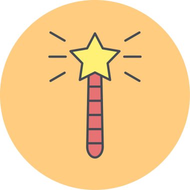 Asa. Web simgesi basit illüstrasyon