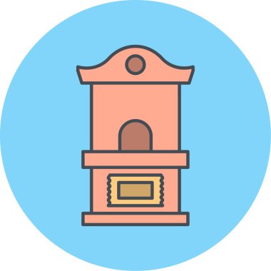 Modern b 'nin vektör illüstrasyonu eksik simgesi