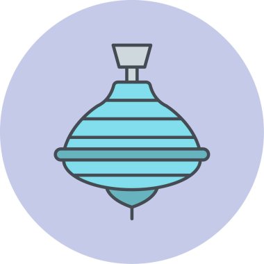 Bir gemi simgesinin vektör çizimi