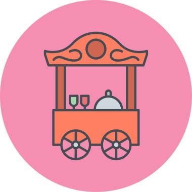 Bir atlıkarınca simgesinin gösterimi