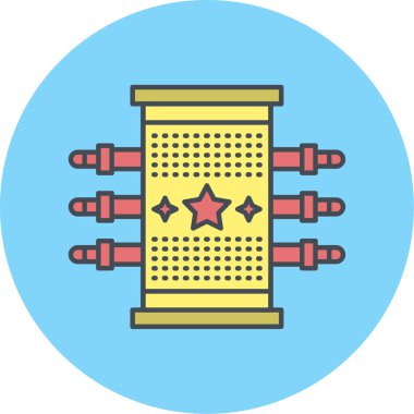 Modern b 'nin vektör illüstrasyonu eksik simgesi