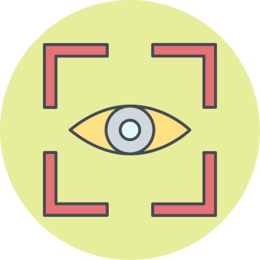 Seo ve teknoloji simgesinin vektör illüstrasyonu