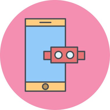 cep telefonu vektör simgesi