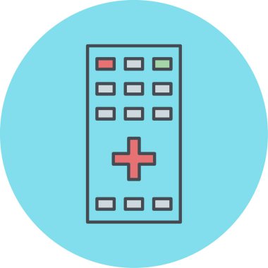 Hastane Simgesi Vektör İllüstrasyonu