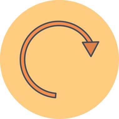 ok simgesinin vektör illüstrasyonu