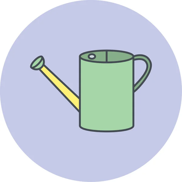 Vector Illustration Watering Can Icon — Image vectorielle