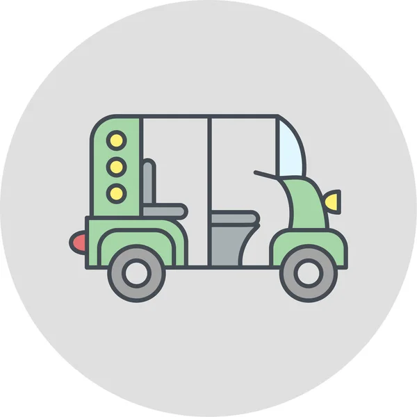 Vector Illustration Icon Truck — Image vectorielle