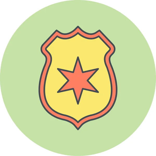 Shield Icon Vector Illustration — Stock Vector