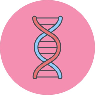 DNA simgesi vektör illüstrasyonu