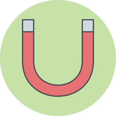 Magnet vektör simgesi simgesi