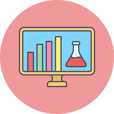 seo modern simgesinin vektör illüstrasyonu