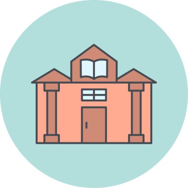 Modern eğitim ikonunun vektör illüstrasyonu