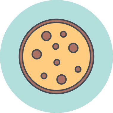 Gıda simgesinin vektör illüstrasyonu