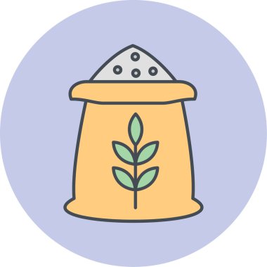 Gıda simgesinin vektör illüstrasyonu