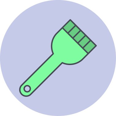 Modern b 'nin vektör illüstrasyonu eksik simgesi