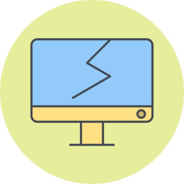 Modern b 'nin vektör illüstrasyonu eksik simgesi