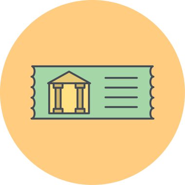 Modern eğitim ikonunun vektör illüstrasyonu