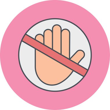 Sigara içmek yok. Basit resimleme