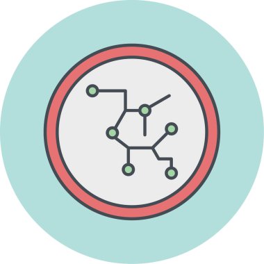 seo modern simgesinin vektör illüstrasyonu