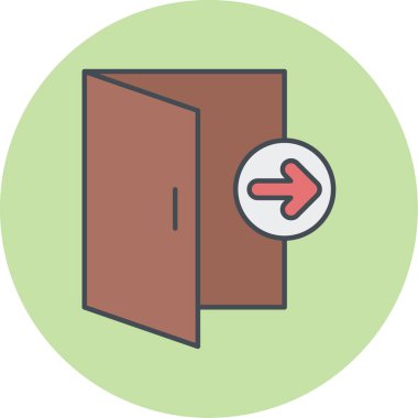 Bir kutu simgesinin vektör illüstrasyonu