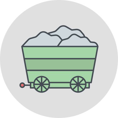 Çiftlik ve inşaat işaretinin vektör çizimi. Ağ için maden ve maden sembolü koleksiyonum.