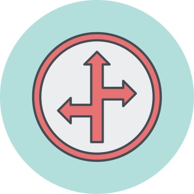 Projeniz için yön ok simgesi