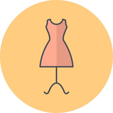 Modern simgenin vektör illüstrasyonu