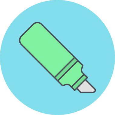 kalem simgesi vektör illüstrasyonu