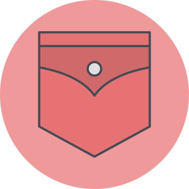 Güzel bir simgenin vektör illüstrasyonu