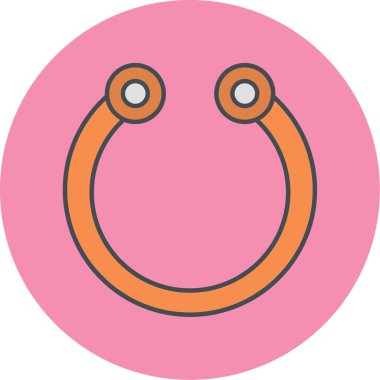 Bebeğim. Web simgesi basit illüstrasyon