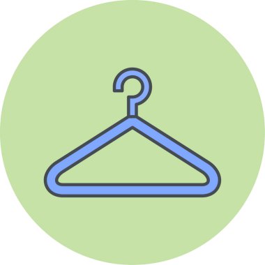 askı simgesi vektör illüstrasyonu