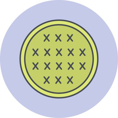 Gıda simgesinin vektör illüstrasyonu