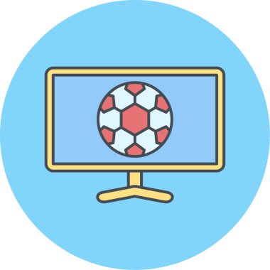 Modern siyah simgenin vektör illüstrasyonu