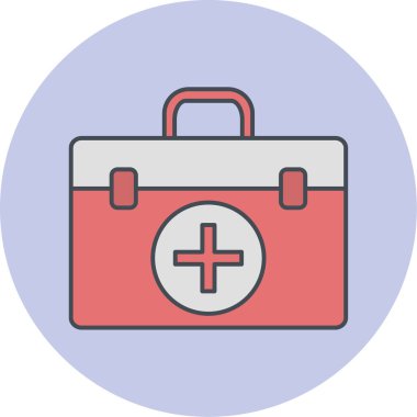 İlk yardım çantası. Basit tasarım