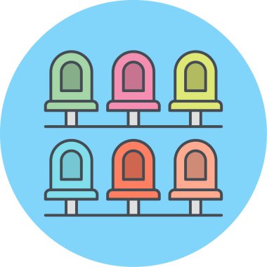 Modern b 'nin vektör illüstrasyonu eksik simgesi