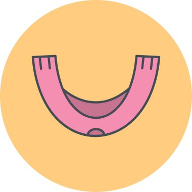 Bir telefonun vektör illüstrasyonu