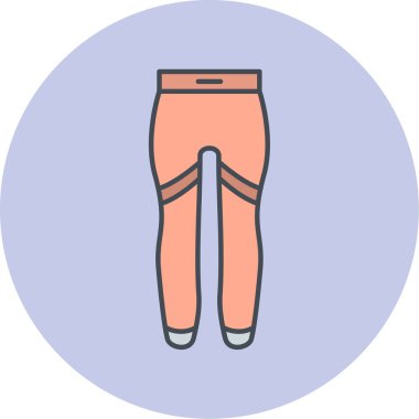 Pantolon. Web simgesi basit tasarım