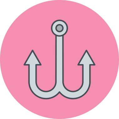 çapa simgesinin vektör illüstrasyonu