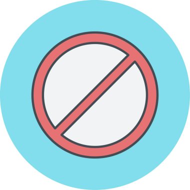 Soyut arkaplanda izole edilmiş giriş simgesi yok