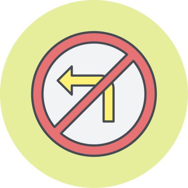 Beyaz arkaplanda izole edilmiş hiçbir park simgesi yok. vektör illüstrasyonu