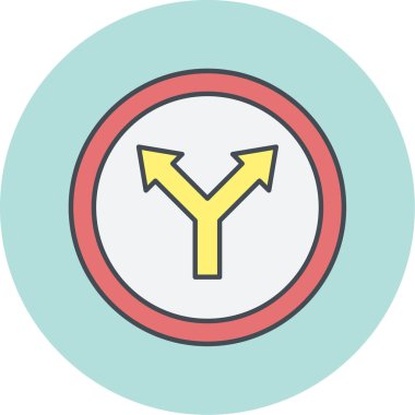 ok simgesinin vektör illüstrasyonu