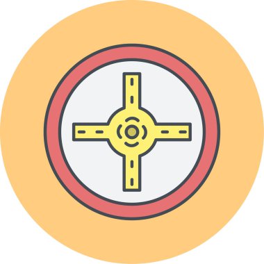 hedef simge vektör illüstrasyonu