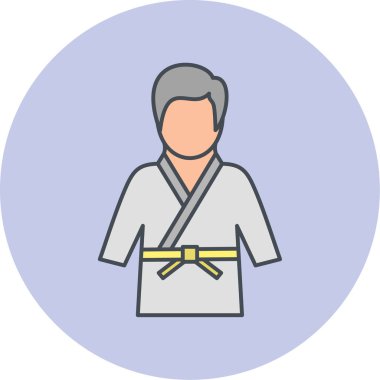 İnsan simgesinin vektör illüstrasyonu