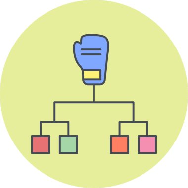 seo modern simgesinin vektör illüstrasyonu