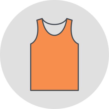 t-shirt vektör simgesi