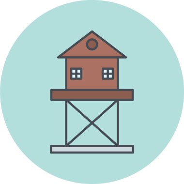 ev simgesi vektör illüstrasyonu