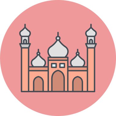 Cami simgesi, vektör resimleme