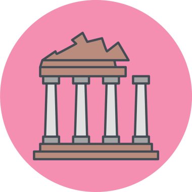 Modern eğitim ikonunun vektör illüstrasyonu