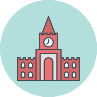 Yapı simgesinin vektör illüstrasyonu