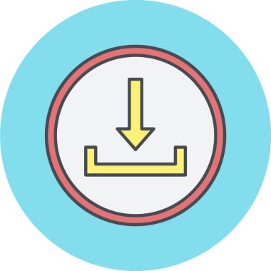 ok simgesi, vektör illüstrasyonu indir